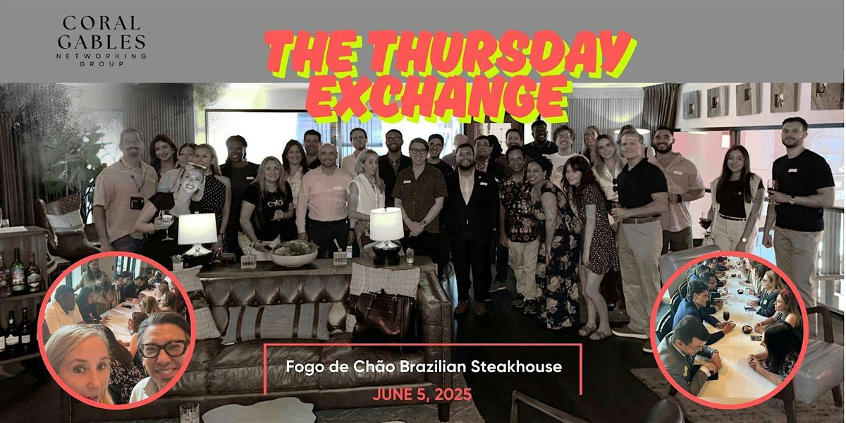 Coral Gables Networking Group, 5 June | Event in Coral Gables | AllEvents