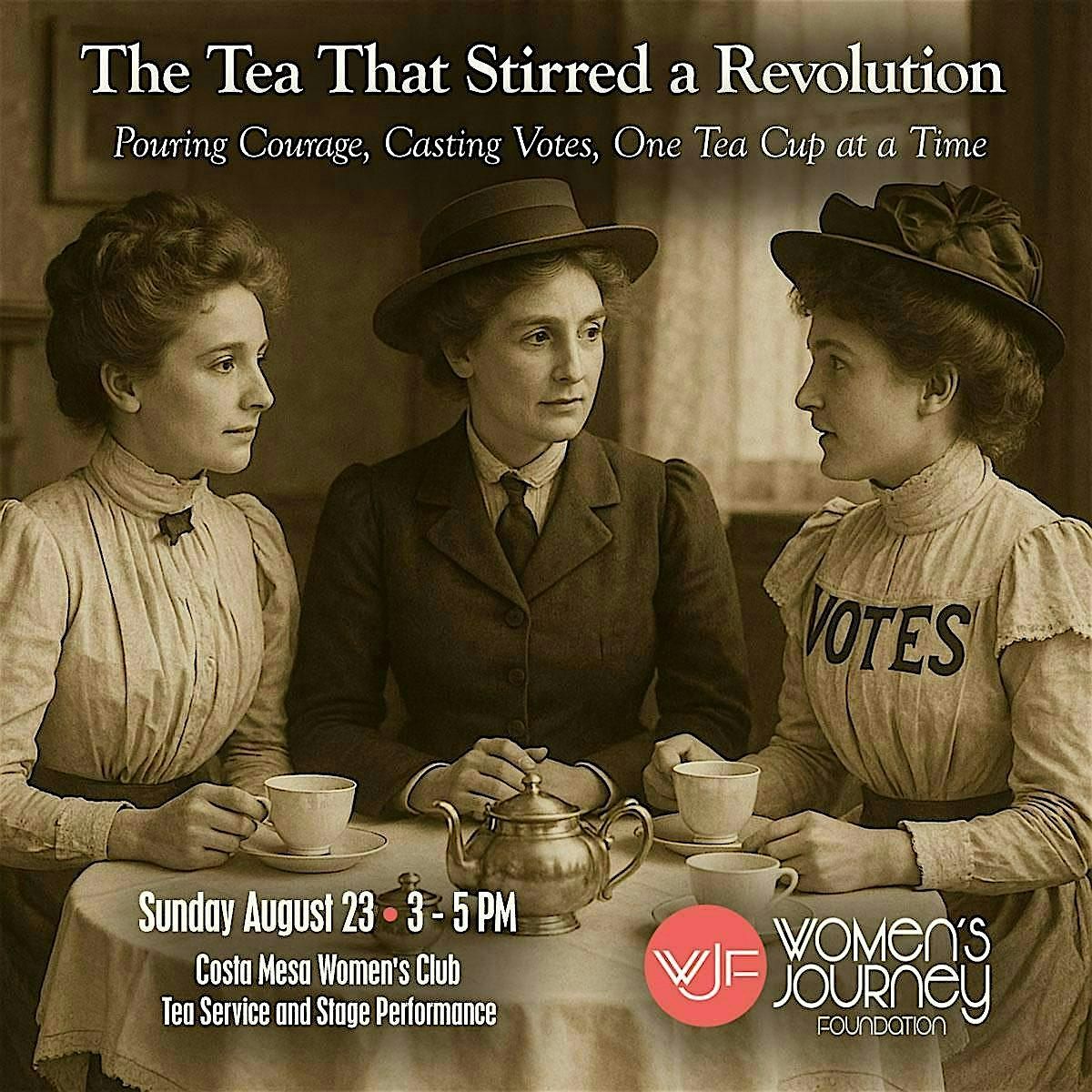 The Tea That Stirred a Revolution-Tea Service and Performances, 23 August | Event in Costa Mesa | AllEvents