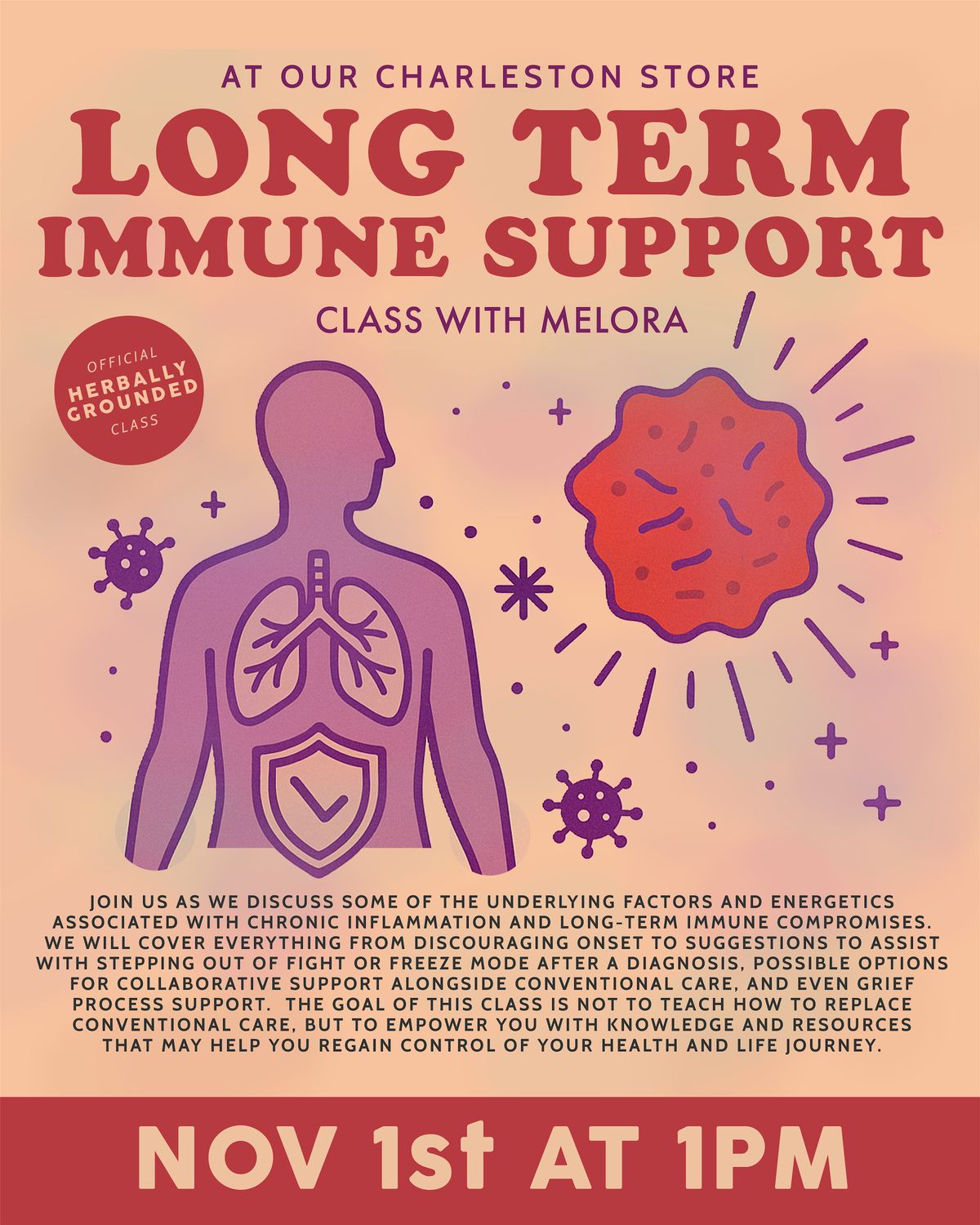 Long Term Immune Support Class, 1 November | Event in Las Vegas | AllEvents