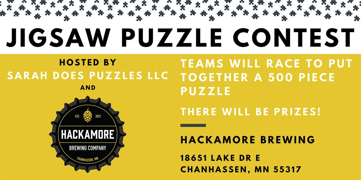 Team  Jigsaw Puzzle Contest at Hackamore Brewing Company - October 2025, 16 October | Event in Chanhassen