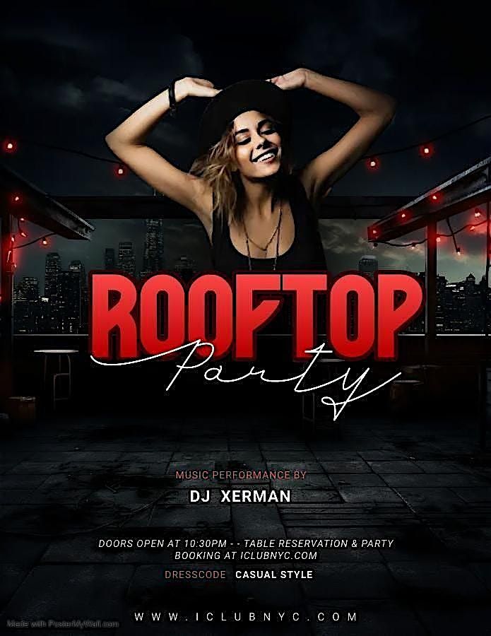 NYC ROOFTOP PARTY - REGGAETON ON THE ROOF | Event in Queens | AllEvents