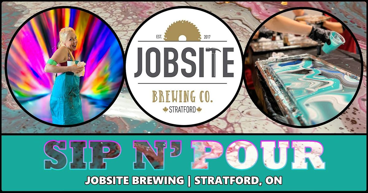 Acrylic Pour Workshop at Jobsite Brewing | STRATFORD, 5 November | Event in Stratford | AllEvents