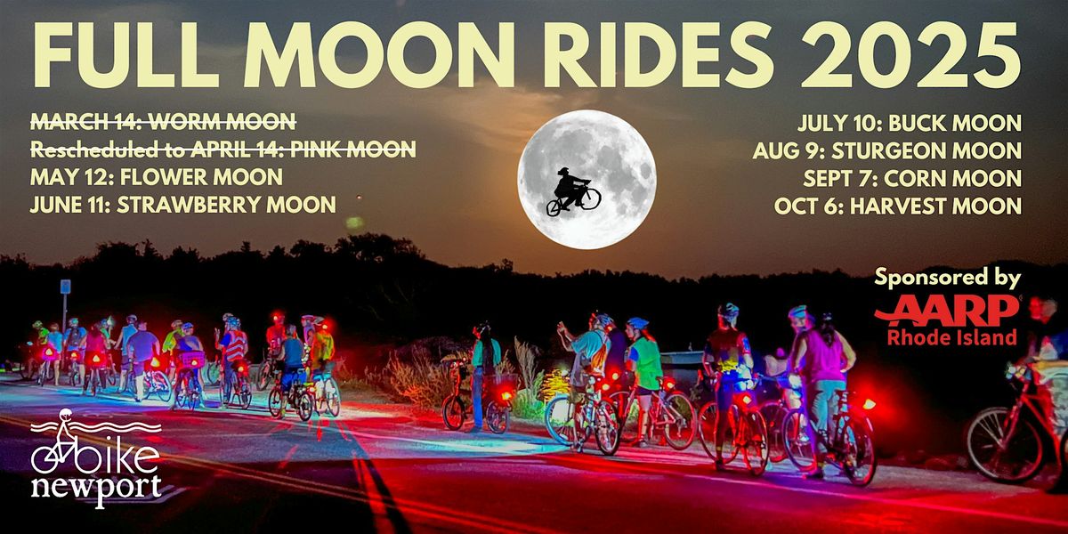 May Full Moon Ride 2025 with Bike Newport, Sponsored by AARP Rhode Island, 12 May | Event in Newport | AllEvents