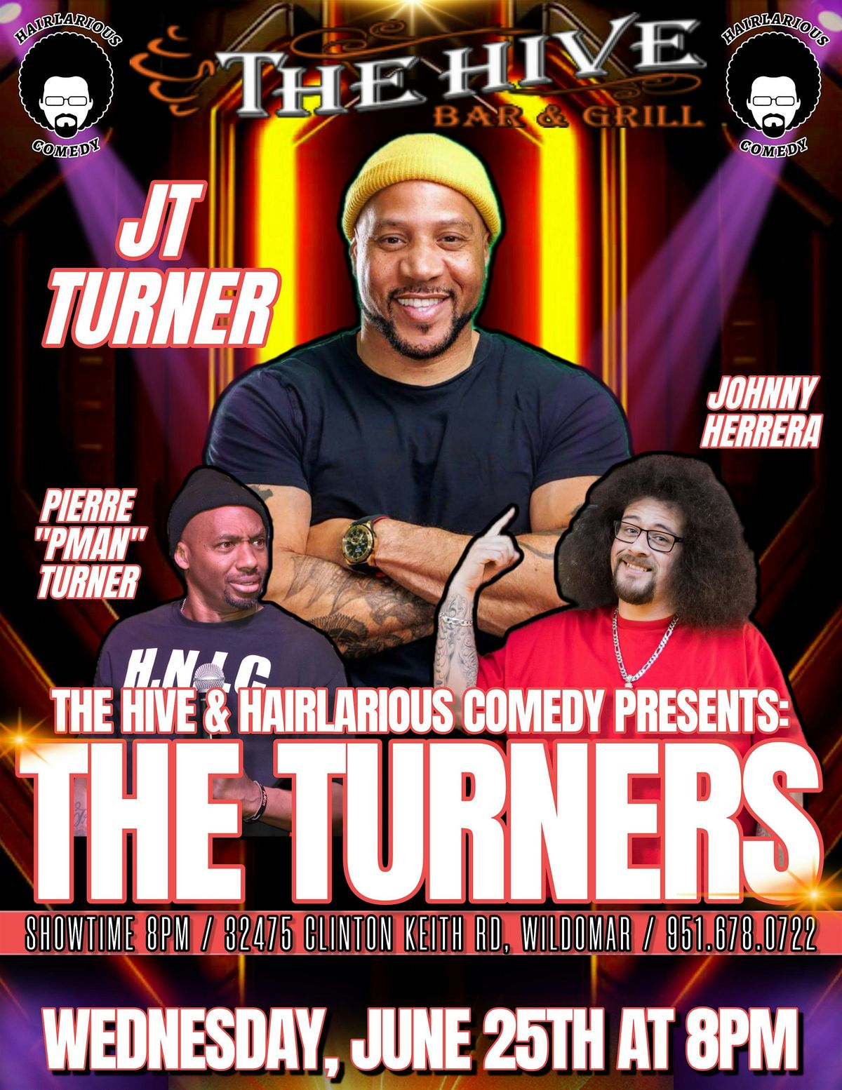 The Turners Comedy Show, 25 June | Event in Wildomar | AllEvents