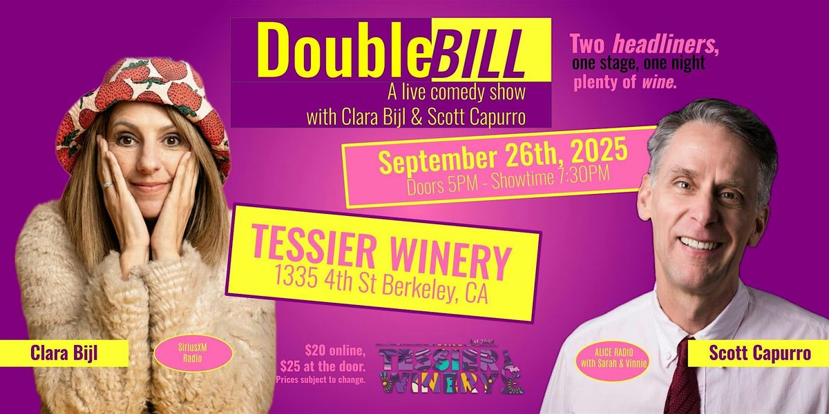 Double Bill, 26 September | Event in Berkeley | AllEvents