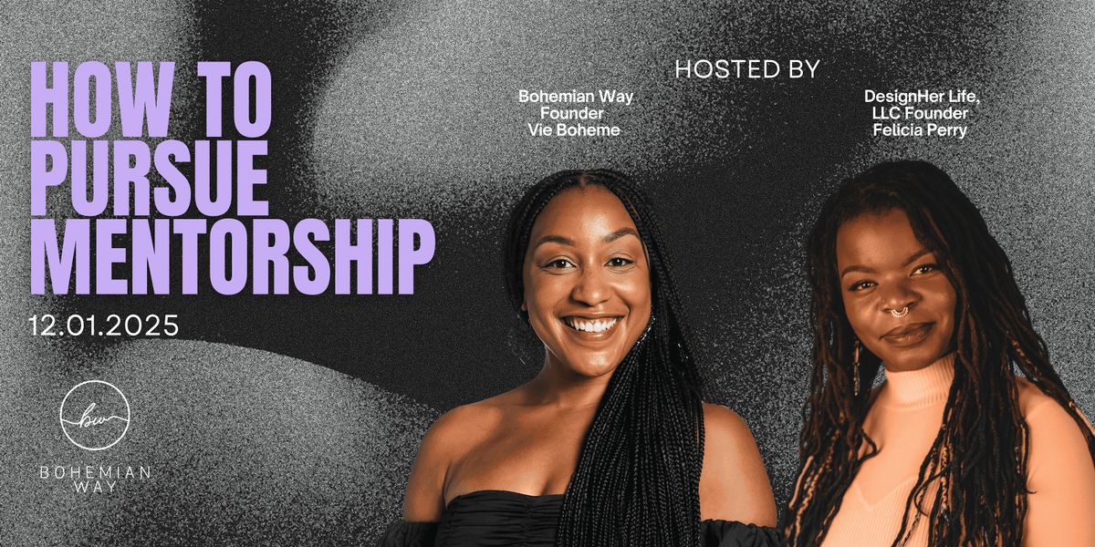 How to Pursue Mentorship, 1 December | Event in Minneapolis | AllEvents