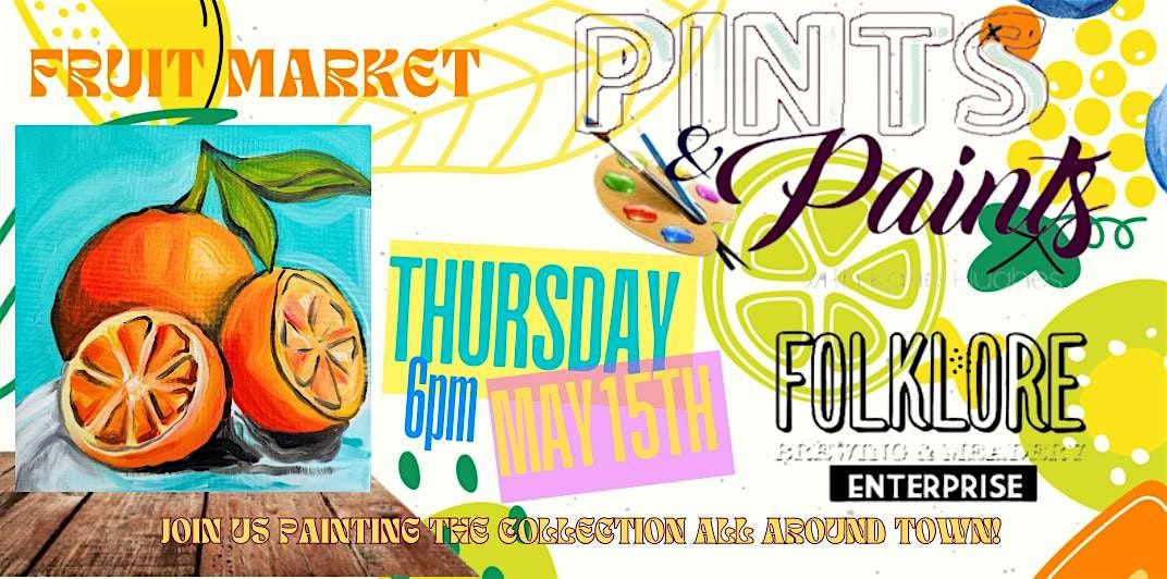 Pints & Paints at Folklore Enterprise, 15 May | Event in Enterprise | AllEvents