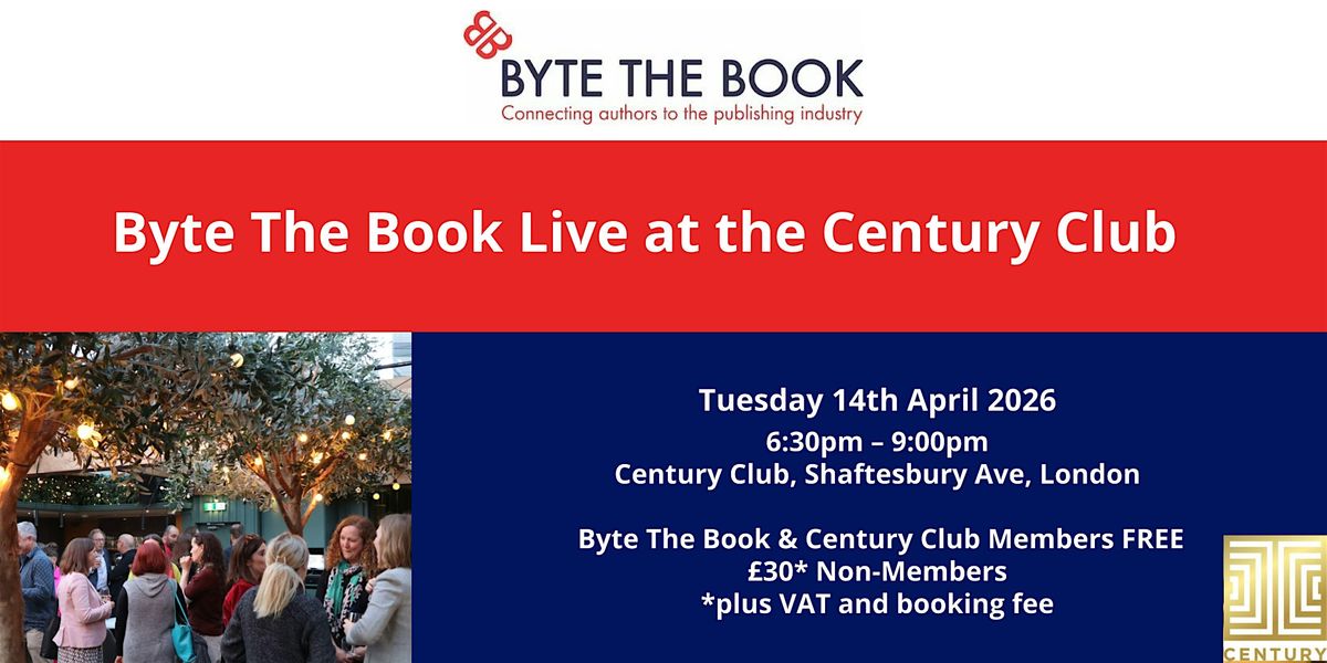 Byte The Book Live at the Century Club (April 2026), 14 April | Event in London | AllEvents