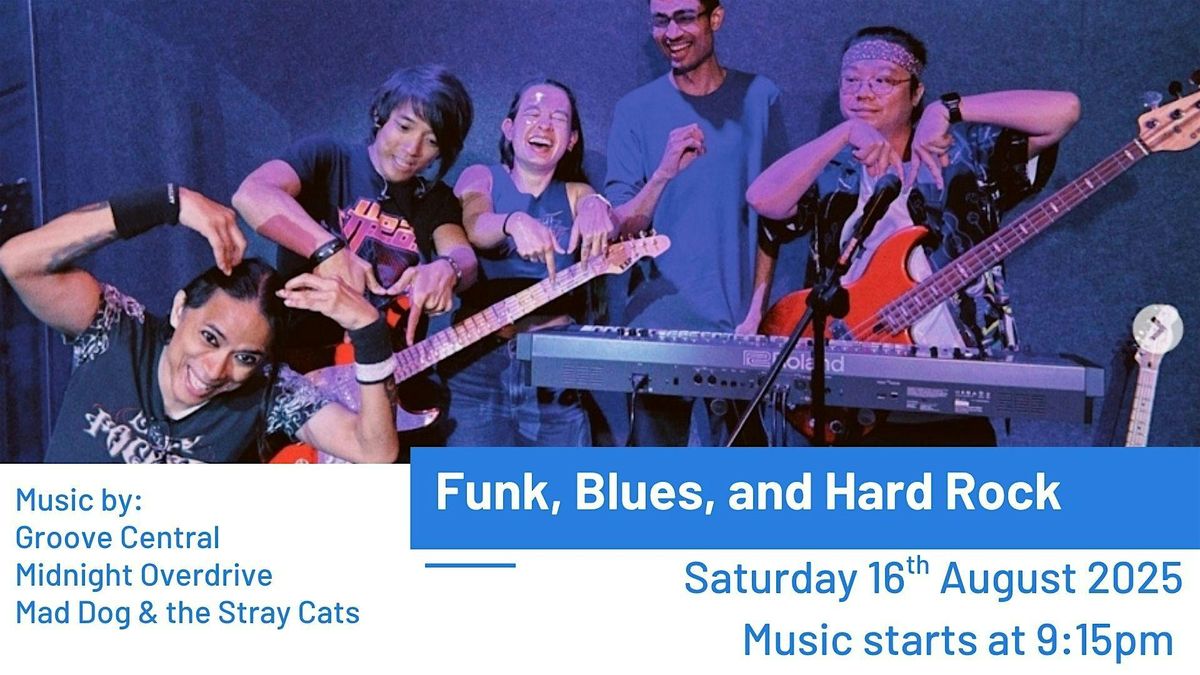 Live Music: Funk, Blues, and Hard Rock, 16 August | Event in Central | AllEvents
