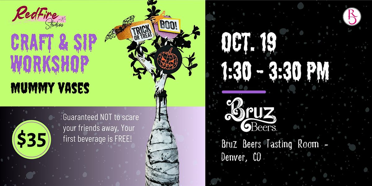 Mummy Vases Workshop at Bruz, 19 October | Event in Denver | AllEvents