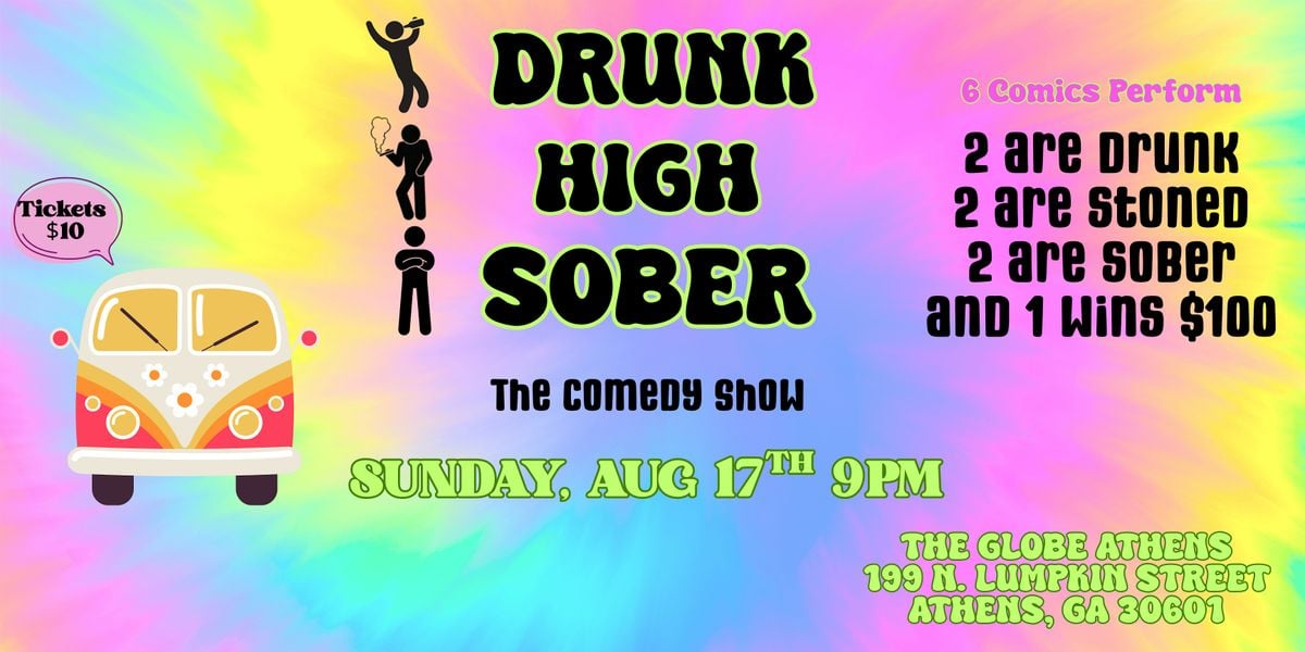 DRUNK HIGH SOBER, 17 August | Event in Athens | AllEvents
