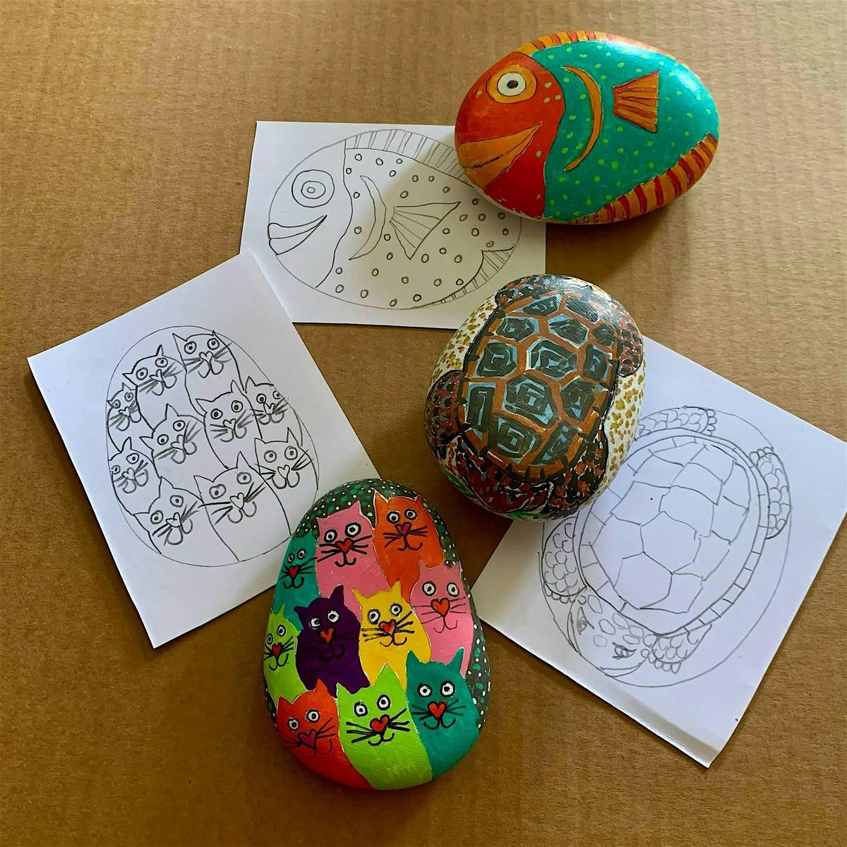 Native Plant Rock Art - Art Class (for ages 13+), 23 July | Event in St. Cloud | AllEvents