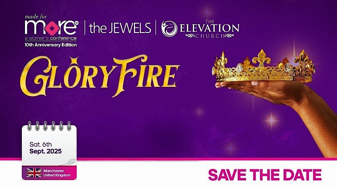 Made For More 2025: Glory Fire, 6 September | Event in Salford | AllEvents