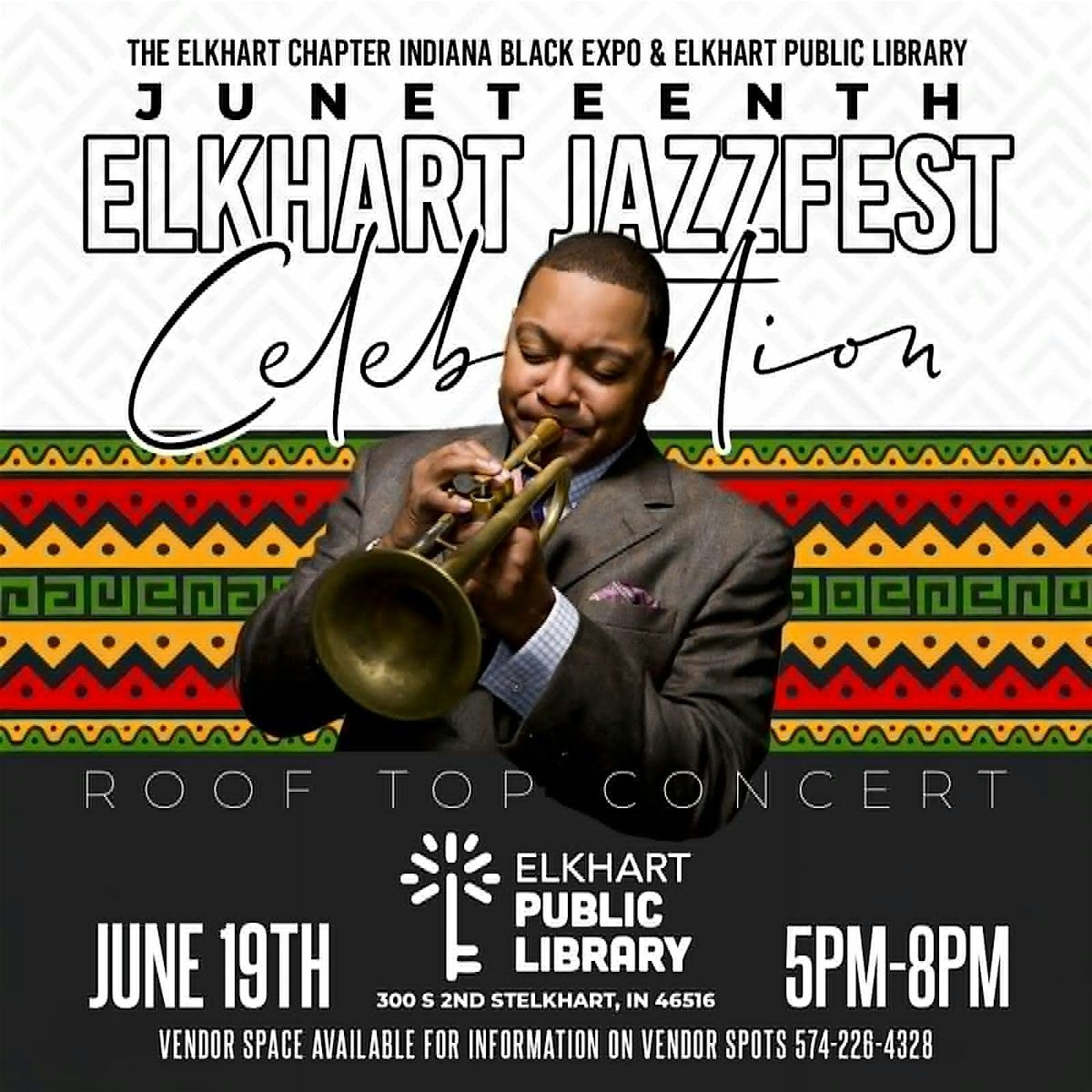 Juneteenth Roof Top Celebration Juneteenth Edition Vendor Sign Up, 19 June | Event in Elkhart | AllEvents