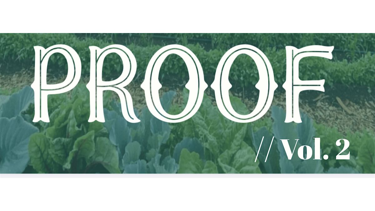PROOF // Vol. 2 - chefs farm dinner, 11 October | Event in Dayton | AllEvents
