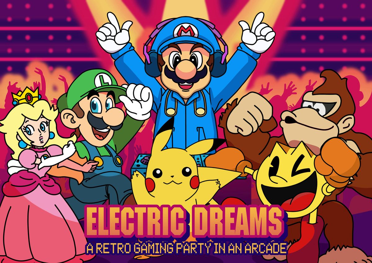 Electric Dreams Arcade Retro Party at NQ64 (Newcastle), 26 September | Event in Newcastle Upon Tyne | AllEvents
