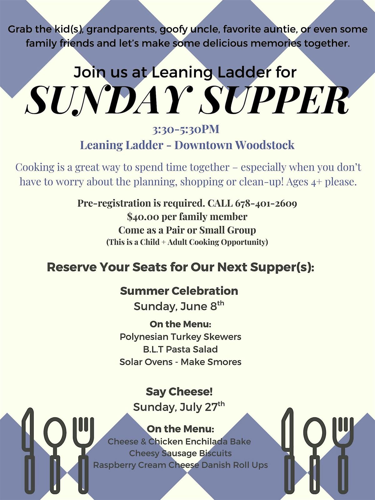 Summer Celebration at our Sunday Supper, 8 June | Event in Woodstock | AllEvents