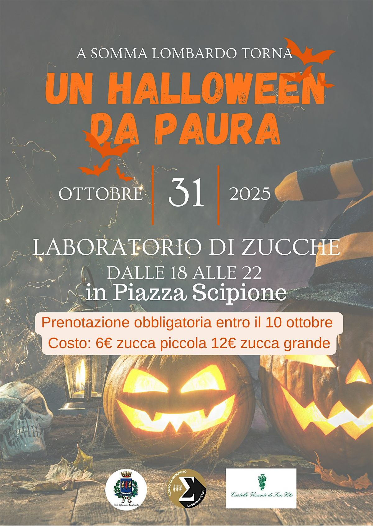 Laboratorio di Zucche, 31 October | Event in Somma Lombardo | AllEvents