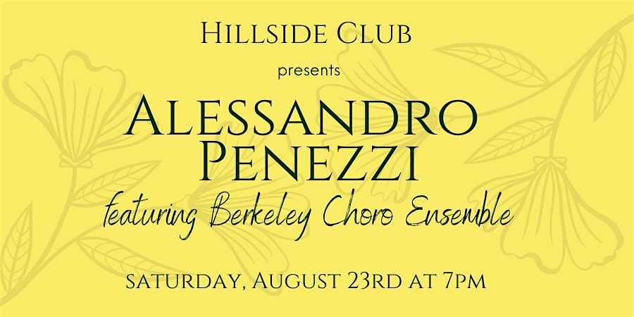 Alessandro Penezzi with Berkeley Choro Ensemble, 23 August | Event in Berkeley | AllEvents