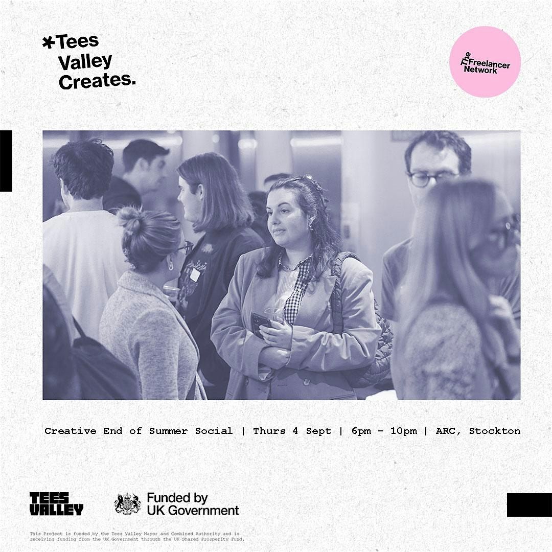 Creative End of Summer Social, 4 September | Event in Stockton-on-Tees | AllEvents