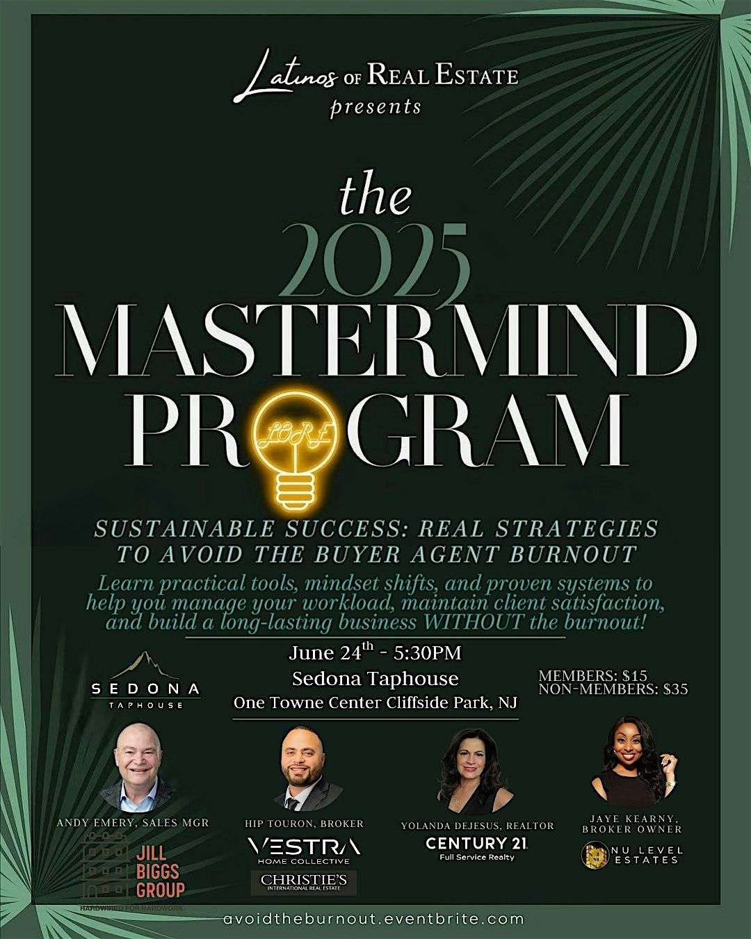 Sustainable Success: Real Strategies to Avoid The Buyer Agent Burnout, 24 June | Event in Cliffside Park | AllEvents