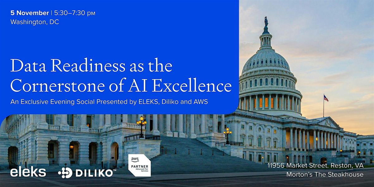 Data Readiness as the Cornerstone of AI Excellence, 5 November | Event in Reston | AllEvents