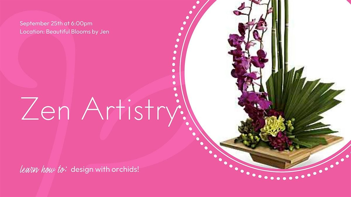 Zen Artistry Tropical Design Class with Beautiful Blooms by Jen!, 25 September | Event in Sylvania | AllEvents