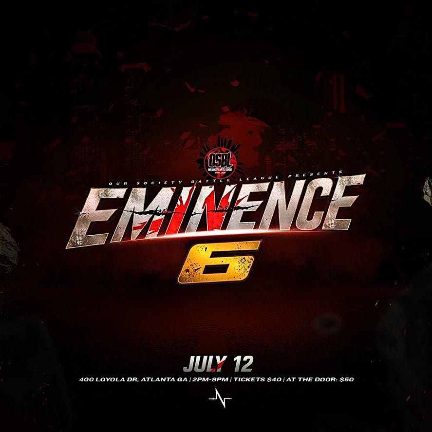 EMINENCE 6 DAY 1, 11 July | Event in Lithonia | AllEvents