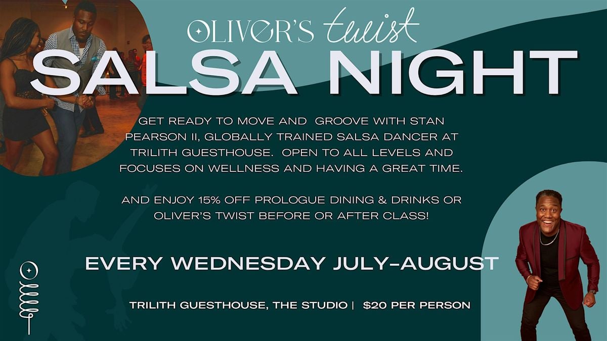 Salsa Night at Trilith Guesthouse: Oliver's Twist | Event in Fayetteville | AllEvents