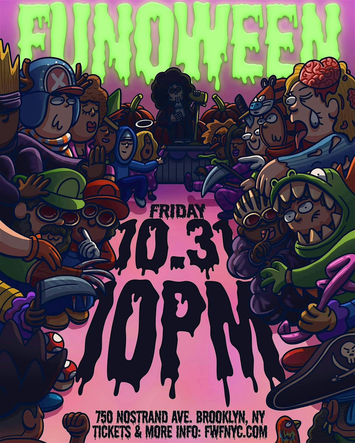 FUN-O-WEEN, 31 October | Event in Brooklyn | AllEvents
