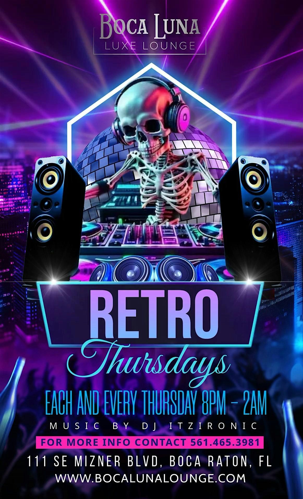 Retro Thursday’s @ Boca Luna Luxe Lounge | Event in Boca Raton | AllEvents