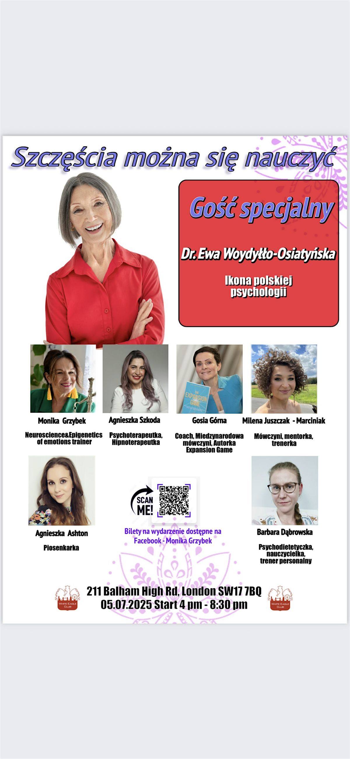Szczęścia można się nauczyć, 5 July | Event in London | AllEvents