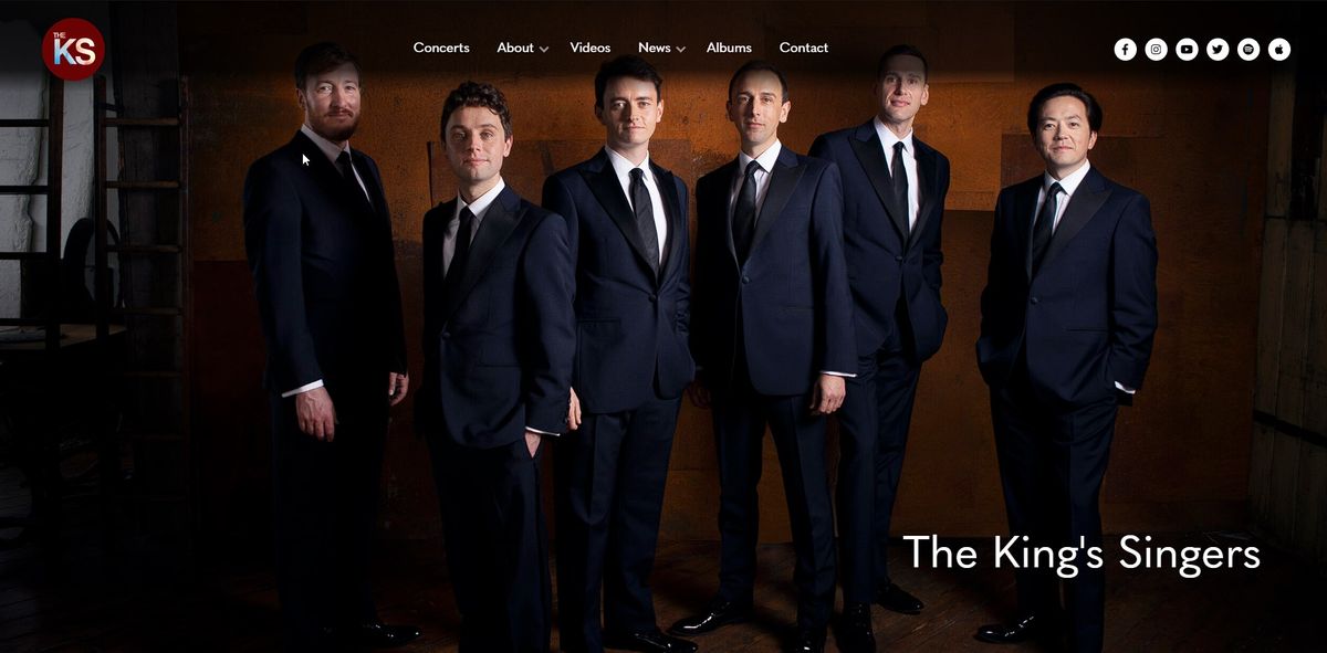 Colin Currie and The Kings Singers at Copley Symphony Hall, 19 October | Event in San Diego | AllEvents
