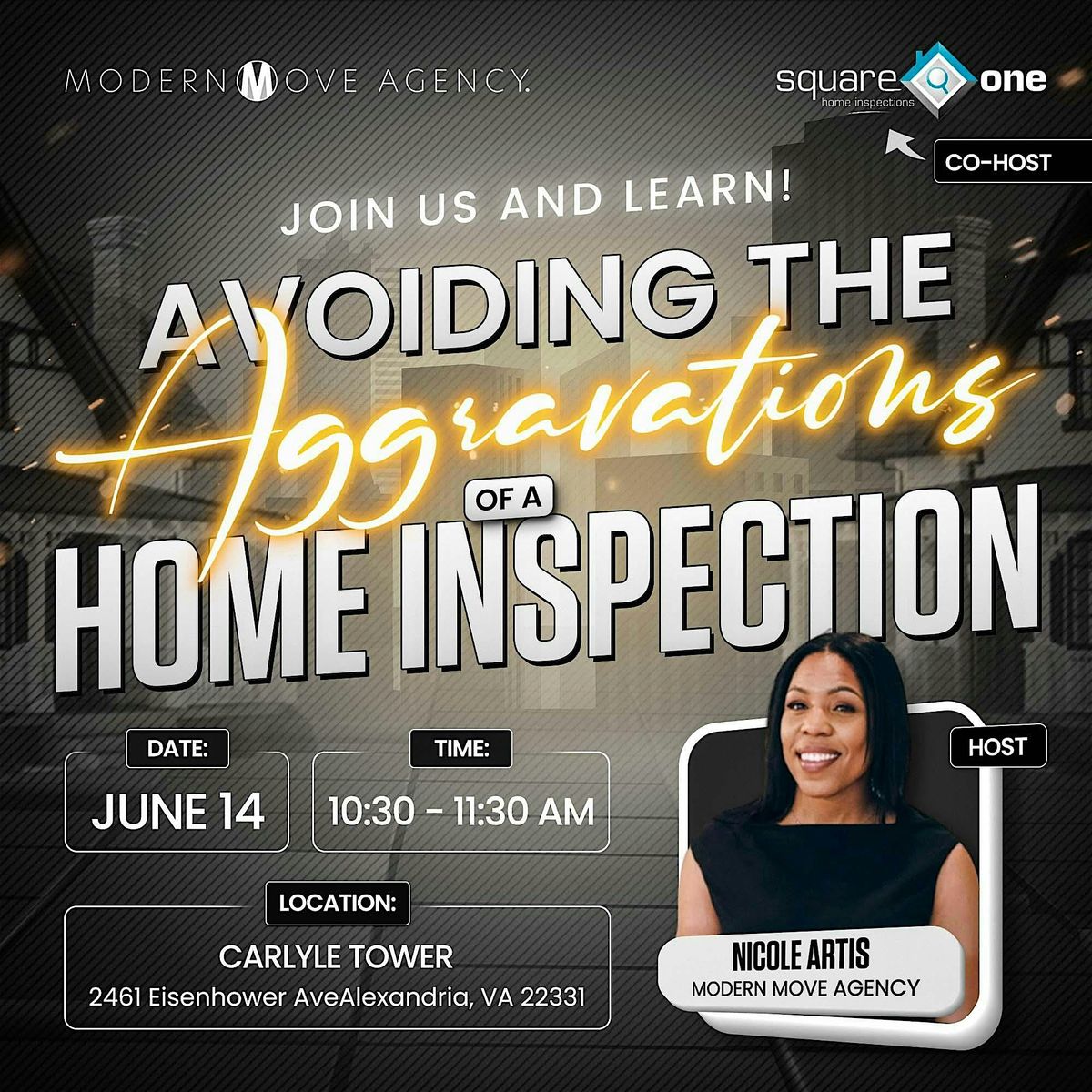 Avoiding the Aggravation: Mastering the Home Inspection Process | Event in Alexandria | AllEvents