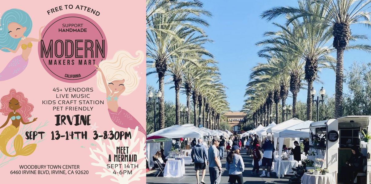 Modern Makers Mart Brings Mermaids & Makers to Irvine!, 13 September | Event in Irvine | AllEvents
