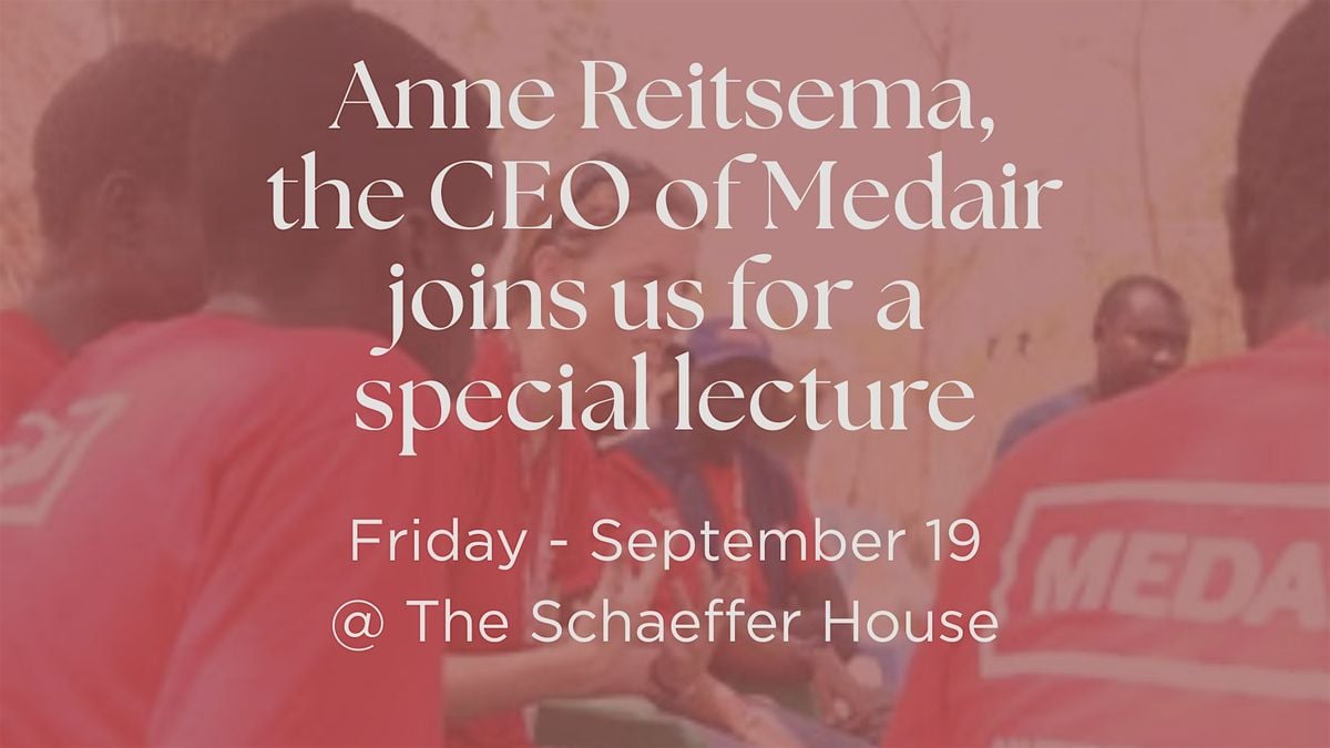Anne Reitsema - Special Lecture, 19 September | Event in St. Louis | AllEvents