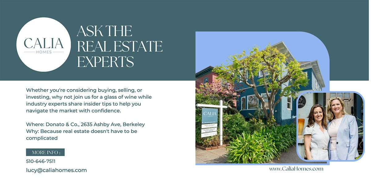 Wine and Real Estate!, 20 May | Event in Berkeley | AllEvents