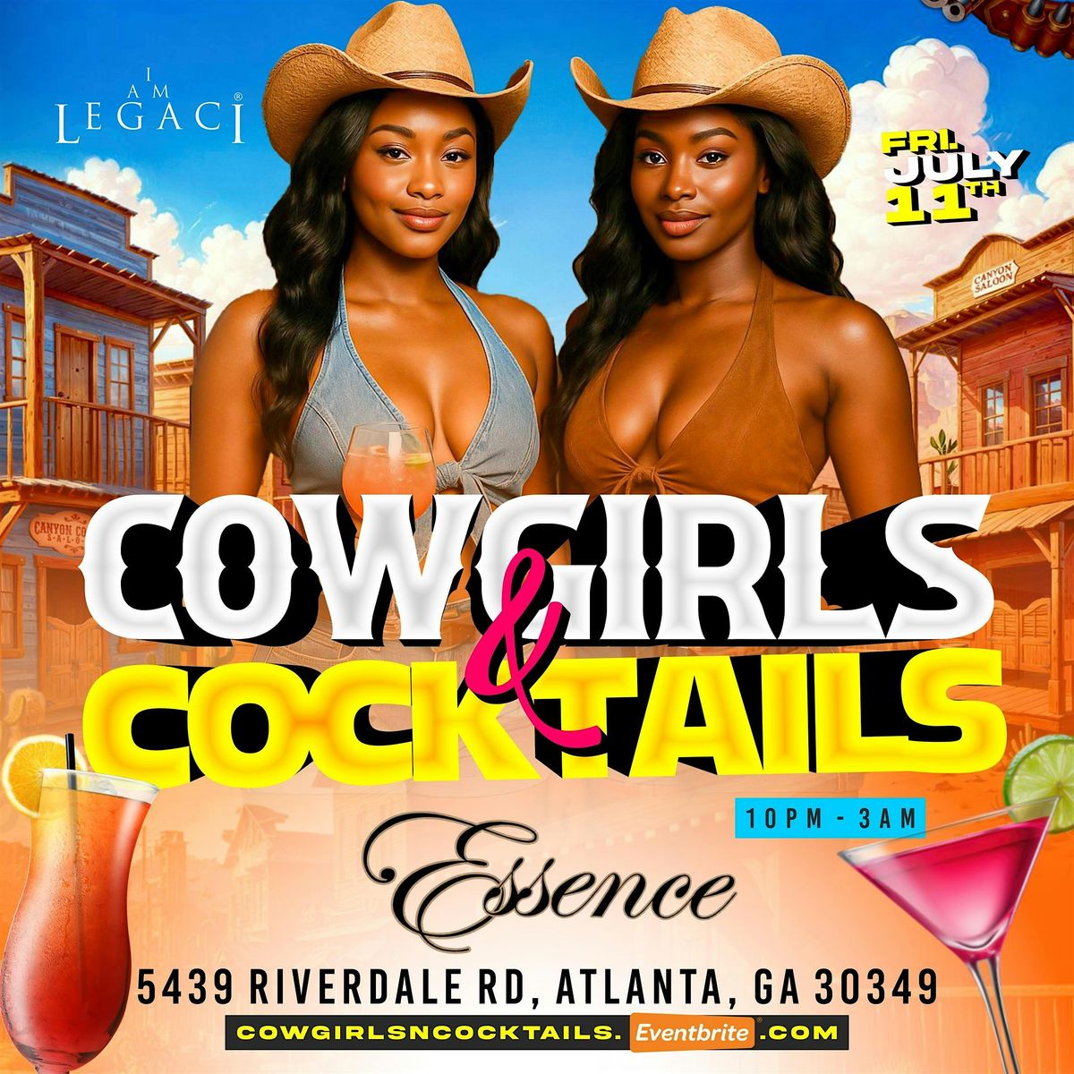 COWGIRLS & COCKTAILS: ATL’s Wildest Southern Turn-Up – July 11th, 11 July | Event in Atlanta | AllEvents