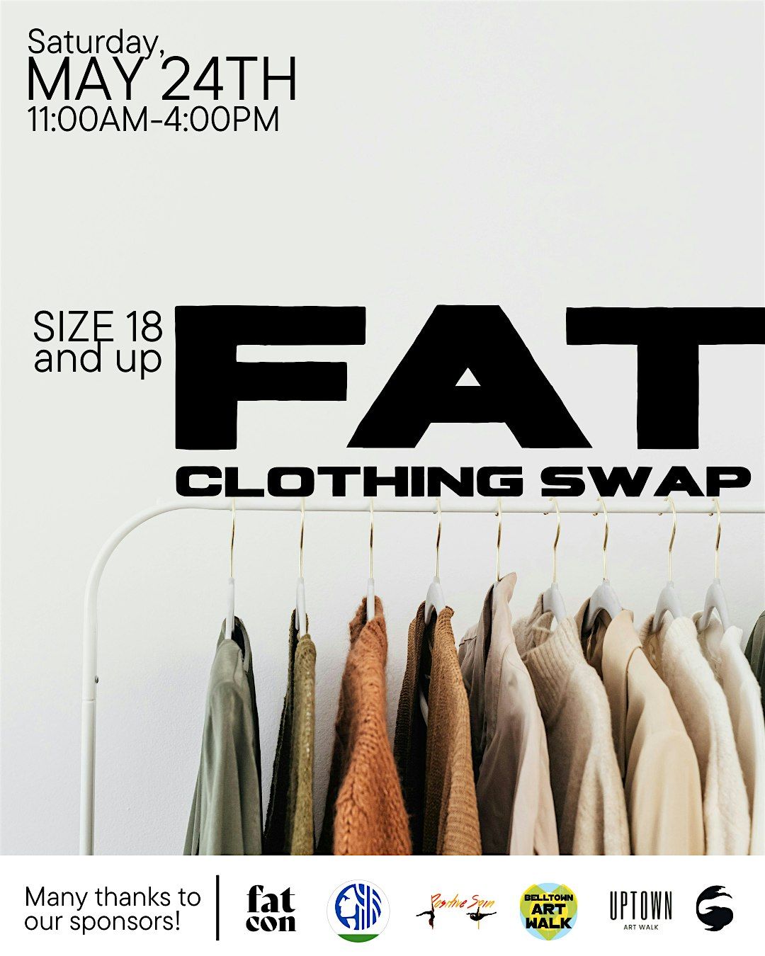FAT Clothing Swap (Size 18+), 24 May | Event in Seattle | AllEvents