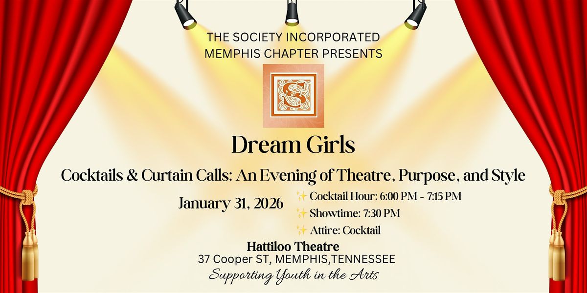 Cocktails & Curtain Calls: An Evening of Theatre, Purpose, and Style, 31 January | Event in Memphis | AllEvents