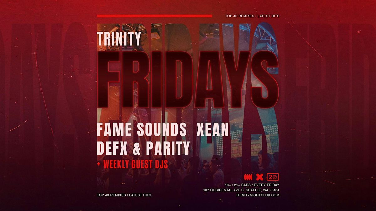 Fridays at Trinity, 6 June | Event in Seattle | AllEvents