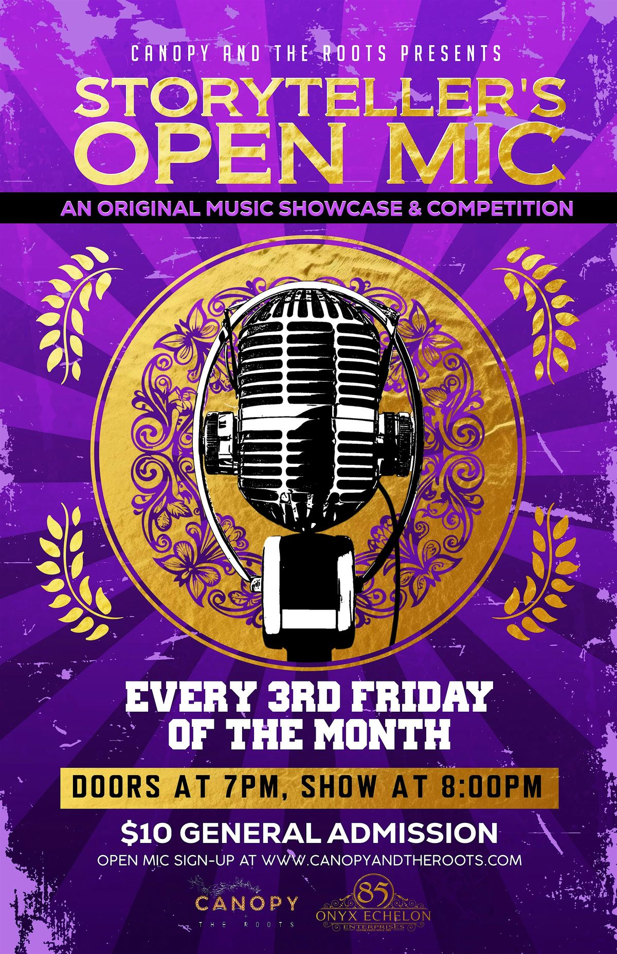 Storytellers OPEN MIC with host Akeeme Martin: LIVE in the Roots, 21 November | Event in Dahlonega | AllEvents