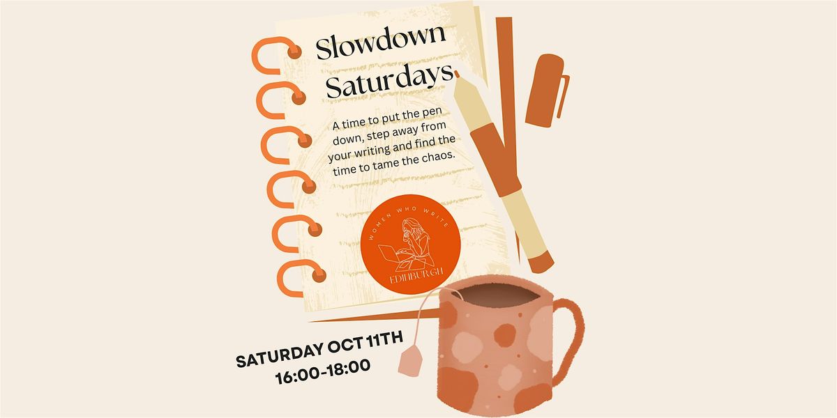 Slowdown Saturdays, 11 October | Event in Edinburgh | AllEvents