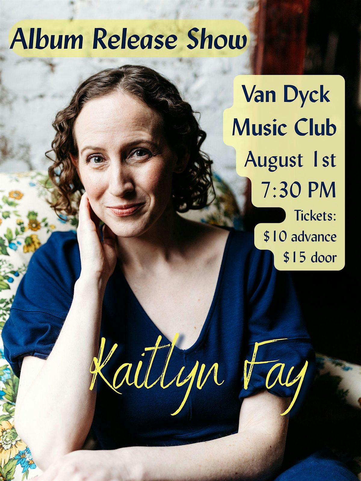 Kaitlyn Fay Album Release Show, 1 August | Event in Schenectady | AllEvents
