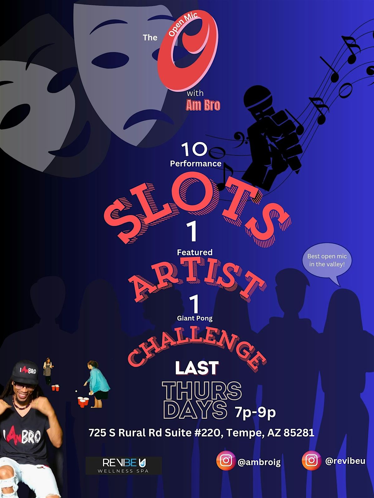 The O Open Mic, 29 May | Event in Tempe | AllEvents