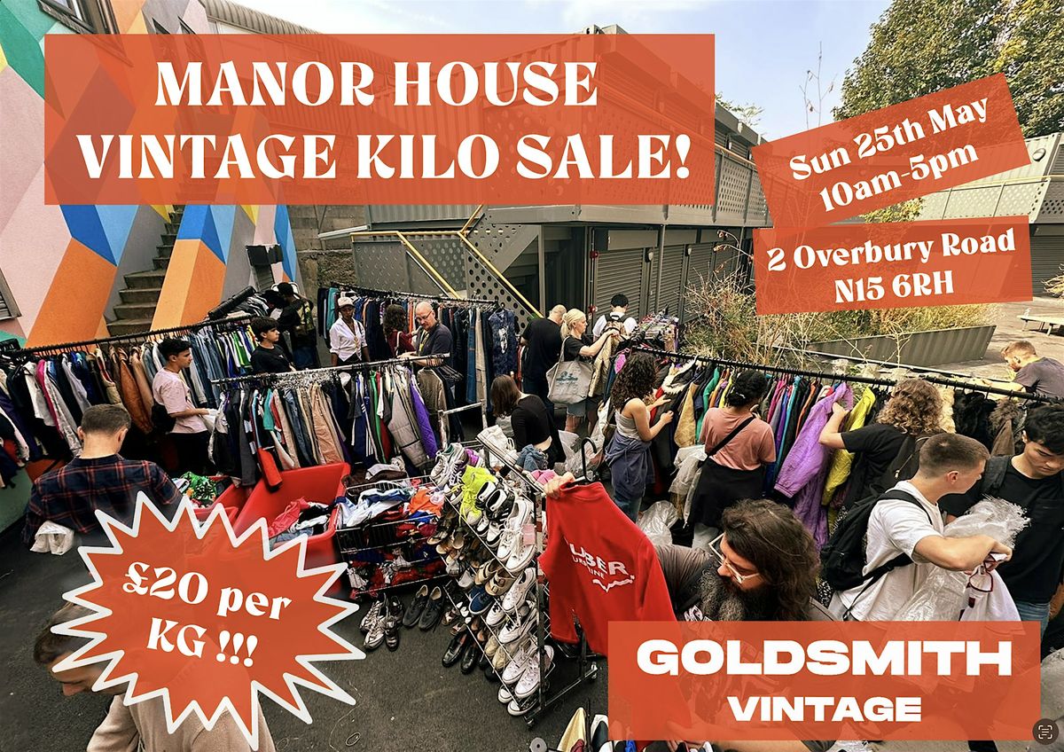Goldsmith Vintage Kilo Sale £20 per KG, 25 May | Event in London | AllEvents