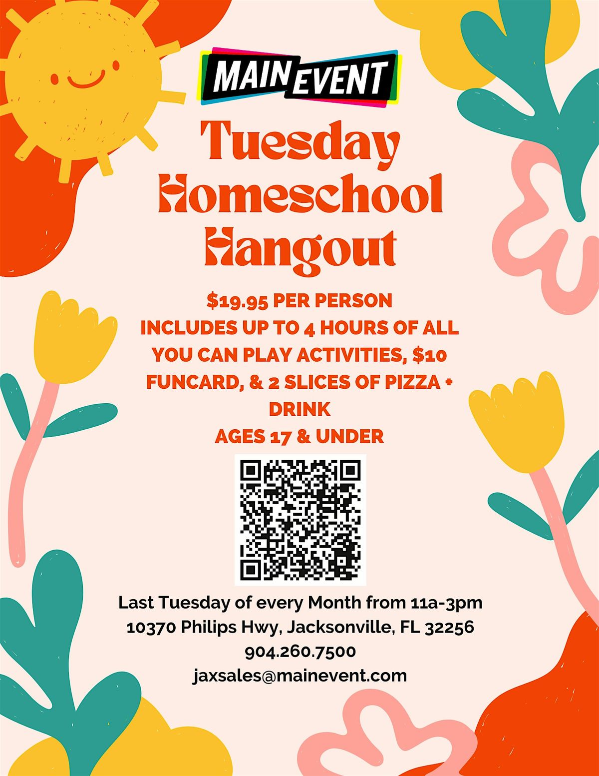 Tuesday Homeschool Hangout | Event in Jacksonville | AllEvents