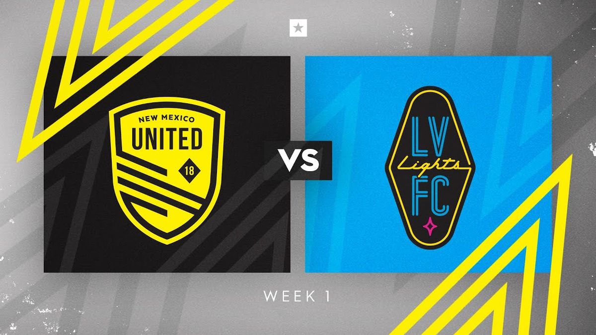 New Mexico United vs. Las Vegas Lights FC, Rio Grande Credit Union