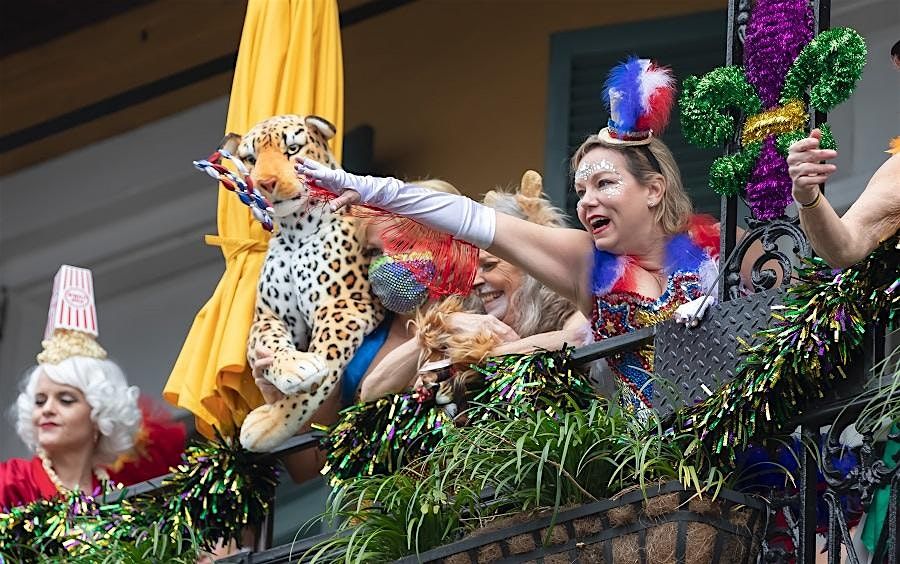 Mardi Gras Balcony Tickets - Friday, February 13th 2:30pm-5:30pm, 13 February | Event in New Orleans | AllEvents