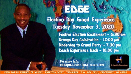 Orange Day Dr Herman Najoli For Hamilton County Commissioner Cincinnati 3 November